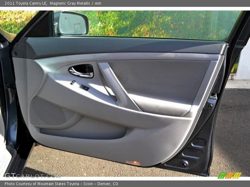 Magnetic Gray Metallic / Ash 2011 Toyota Camry LE