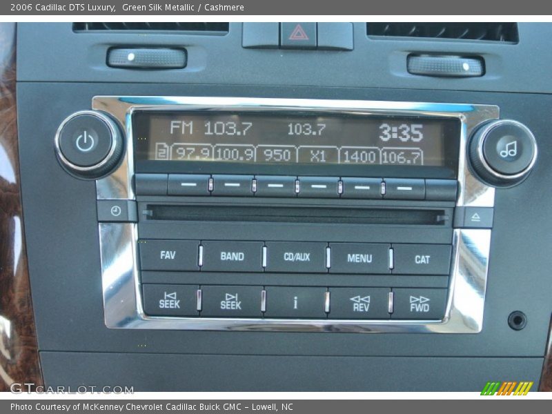 Green Silk Metallic / Cashmere 2006 Cadillac DTS Luxury