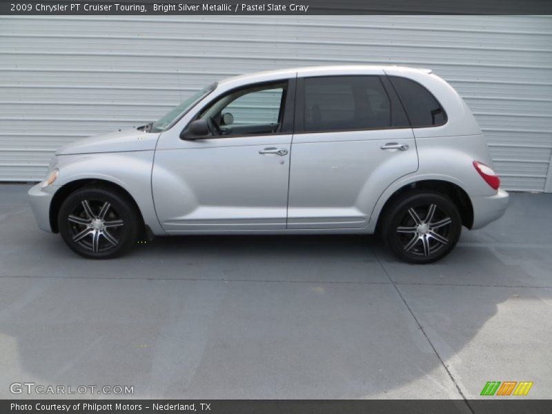 Bright Silver Metallic / Pastel Slate Gray 2009 Chrysler PT Cruiser Touring