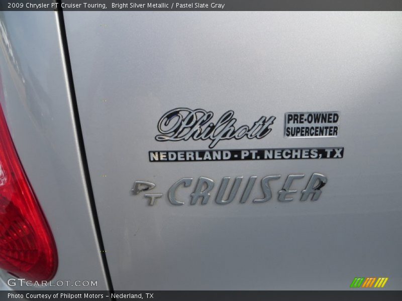Bright Silver Metallic / Pastel Slate Gray 2009 Chrysler PT Cruiser Touring