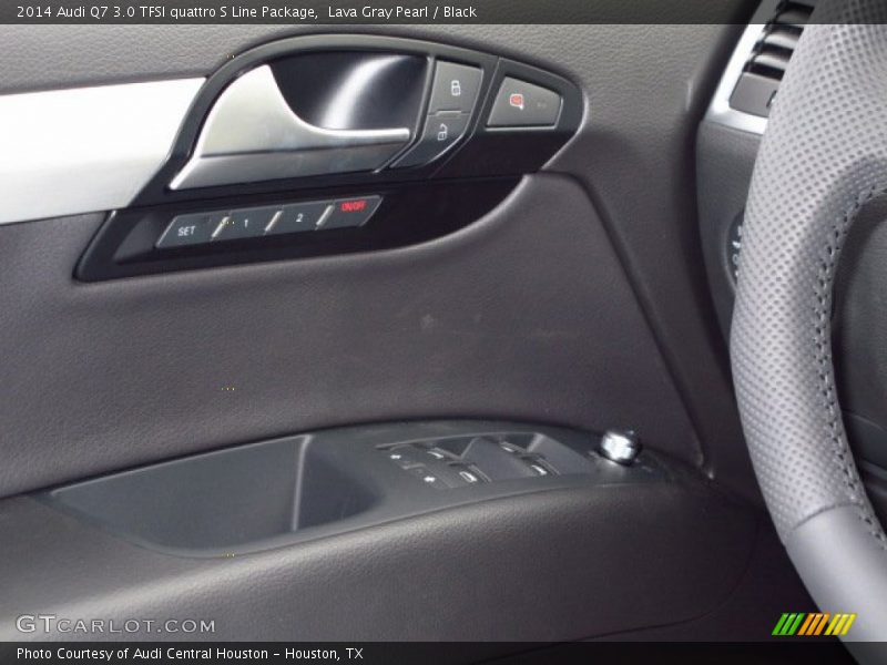 Lava Gray Pearl / Black 2014 Audi Q7 3.0 TFSI quattro S Line Package