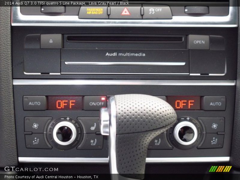 Lava Gray Pearl / Black 2014 Audi Q7 3.0 TFSI quattro S Line Package