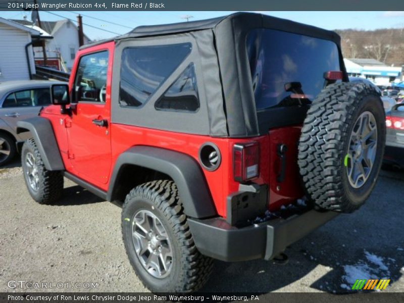  2014 Wrangler Rubicon 4x4 Flame Red