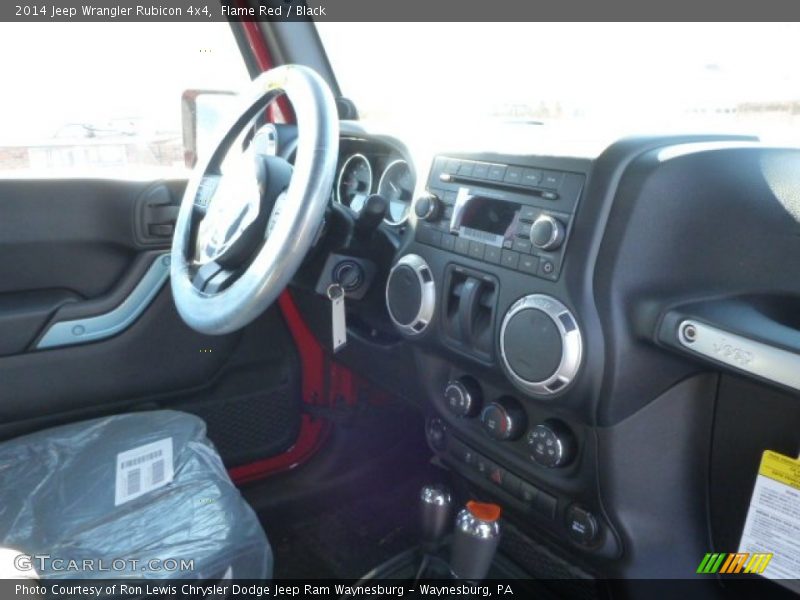 Flame Red / Black 2014 Jeep Wrangler Rubicon 4x4