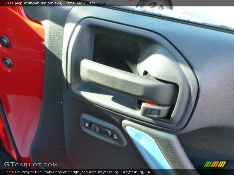 Flame Red / Black 2014 Jeep Wrangler Rubicon 4x4