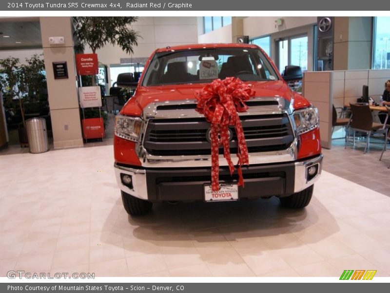 Radiant Red / Graphite 2014 Toyota Tundra SR5 Crewmax 4x4