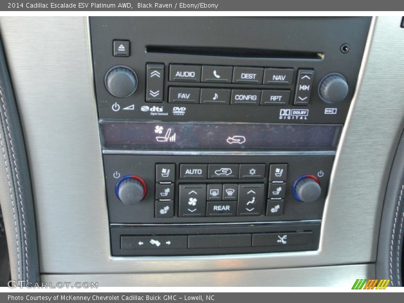 Black Raven / Ebony/Ebony 2014 Cadillac Escalade ESV Platinum AWD