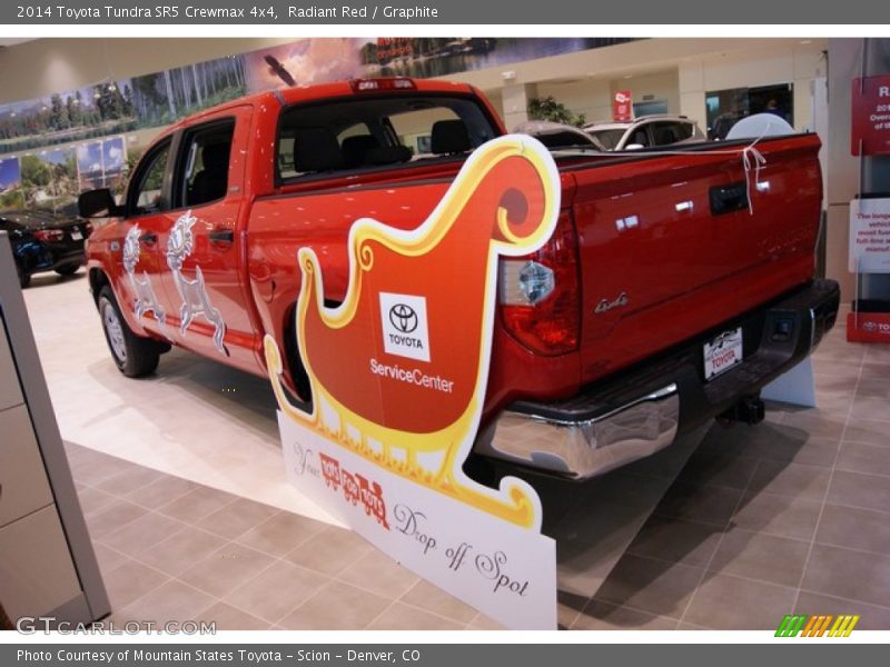 Radiant Red / Graphite 2014 Toyota Tundra SR5 Crewmax 4x4