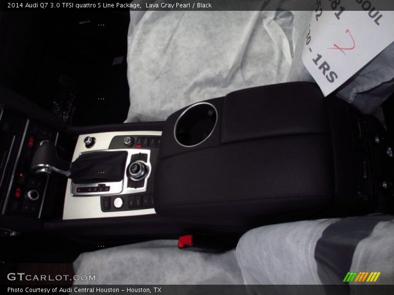Lava Gray Pearl / Black 2014 Audi Q7 3.0 TFSI quattro S Line Package