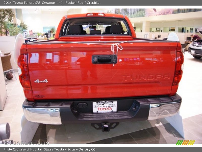 Radiant Red / Graphite 2014 Toyota Tundra SR5 Crewmax 4x4