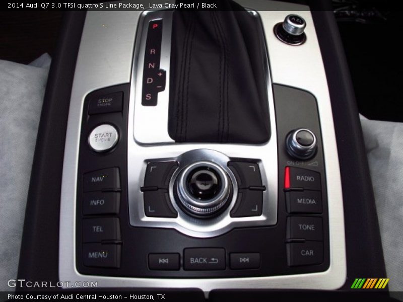 Lava Gray Pearl / Black 2014 Audi Q7 3.0 TFSI quattro S Line Package
