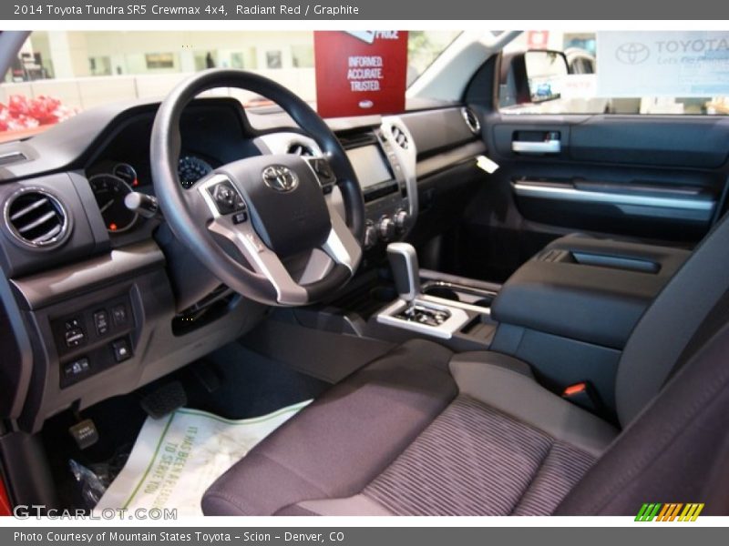 Radiant Red / Graphite 2014 Toyota Tundra SR5 Crewmax 4x4