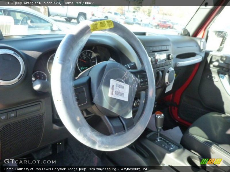 Flame Red / Black 2014 Jeep Wrangler Rubicon 4x4