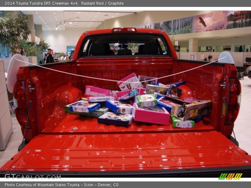 Radiant Red / Graphite 2014 Toyota Tundra SR5 Crewmax 4x4