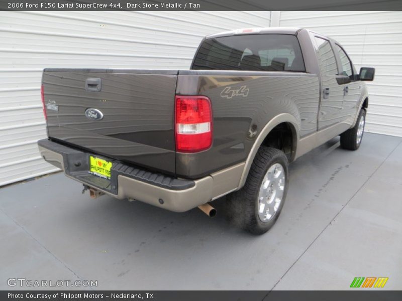 Dark Stone Metallic / Tan 2006 Ford F150 Lariat SuperCrew 4x4