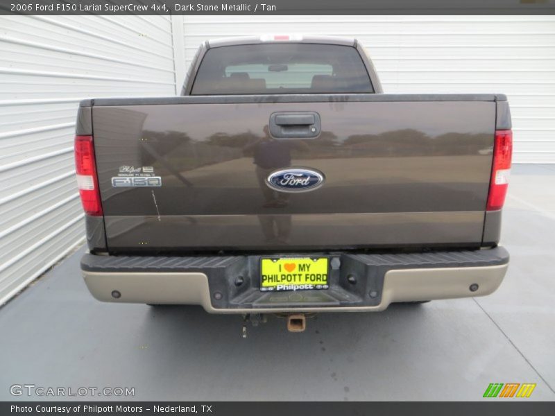 Dark Stone Metallic / Tan 2006 Ford F150 Lariat SuperCrew 4x4