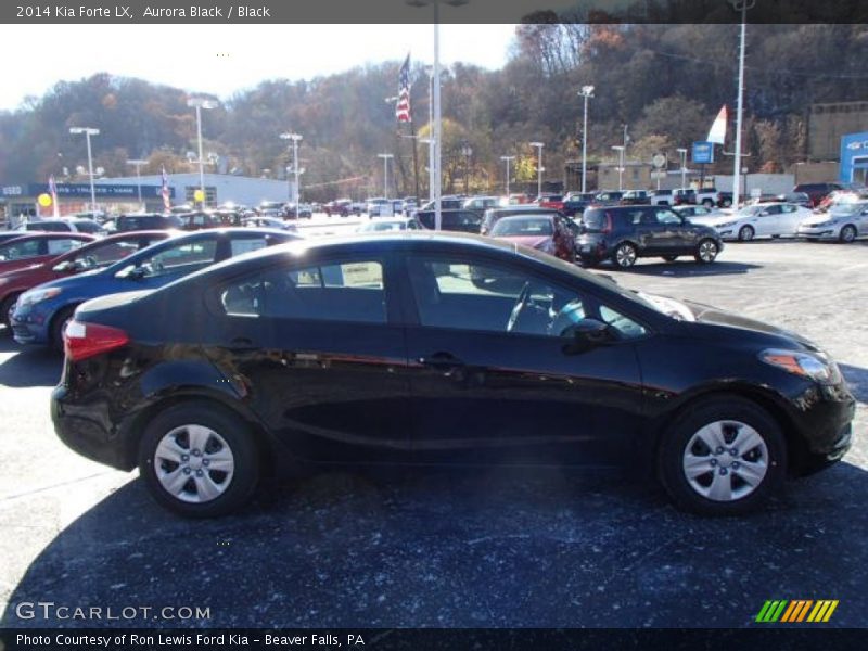 Aurora Black / Black 2014 Kia Forte LX