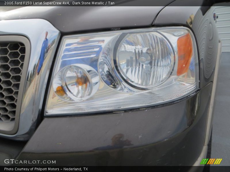 Dark Stone Metallic / Tan 2006 Ford F150 Lariat SuperCrew 4x4