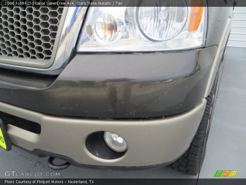 Dark Stone Metallic / Tan 2006 Ford F150 Lariat SuperCrew 4x4