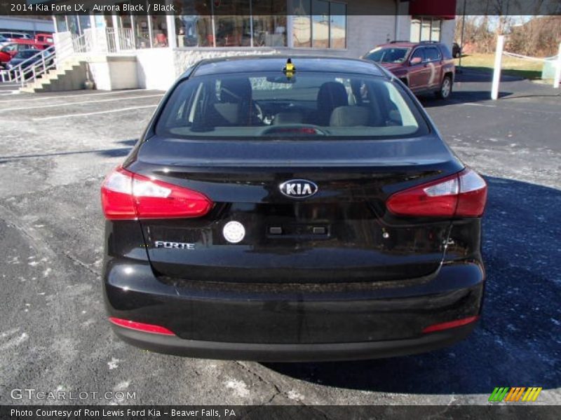 Aurora Black / Black 2014 Kia Forte LX