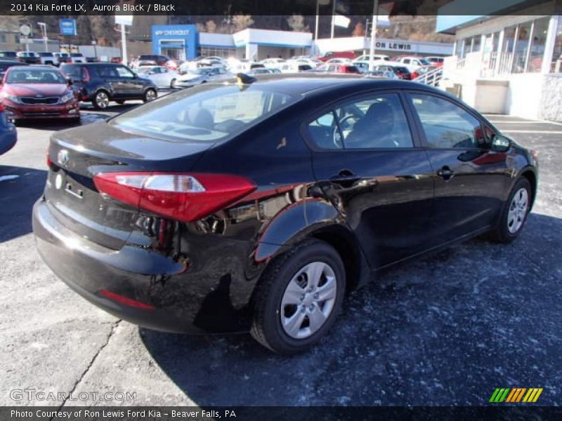 Aurora Black / Black 2014 Kia Forte LX