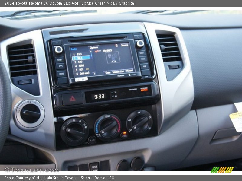 Spruce Green Mica / Graphite 2014 Toyota Tacoma V6 Double Cab 4x4