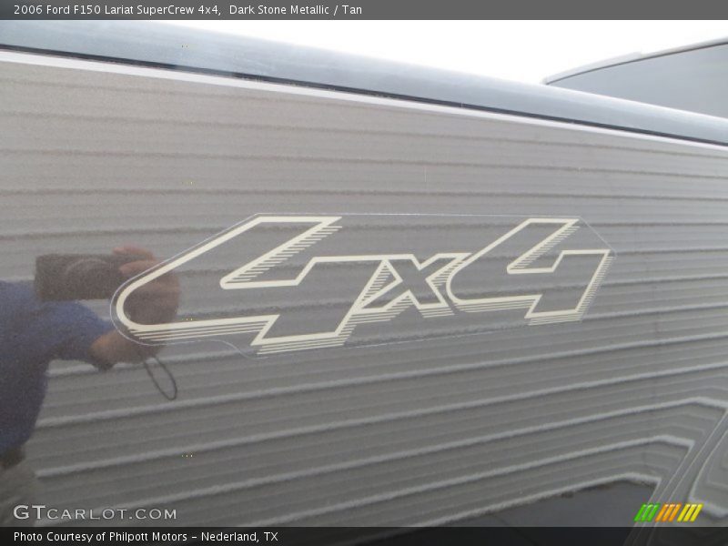 Dark Stone Metallic / Tan 2006 Ford F150 Lariat SuperCrew 4x4