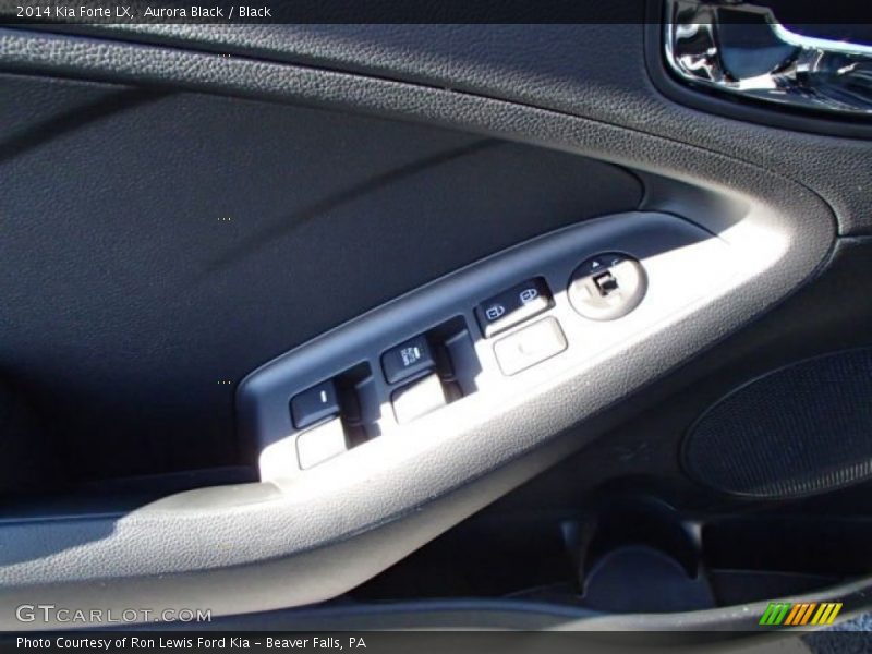 Aurora Black / Black 2014 Kia Forte LX