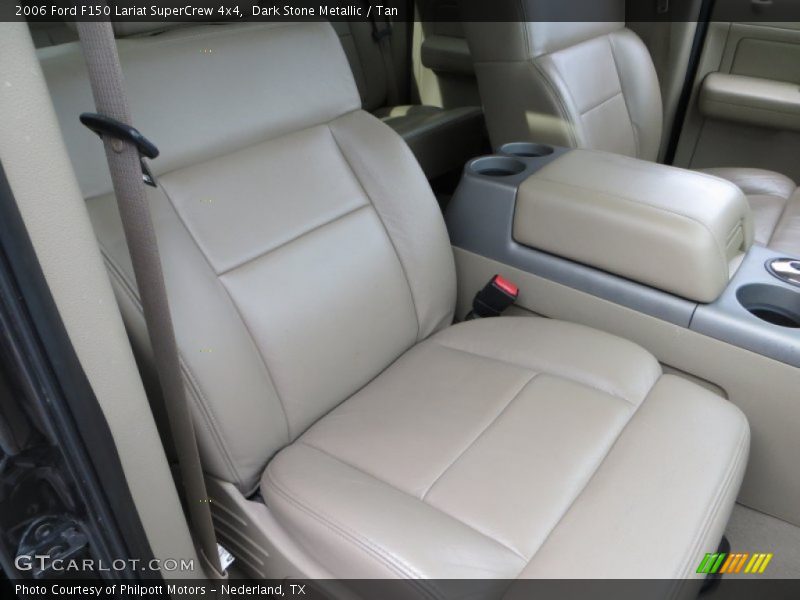 Dark Stone Metallic / Tan 2006 Ford F150 Lariat SuperCrew 4x4
