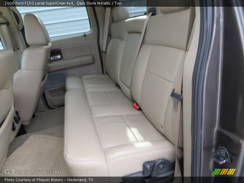 Dark Stone Metallic / Tan 2006 Ford F150 Lariat SuperCrew 4x4