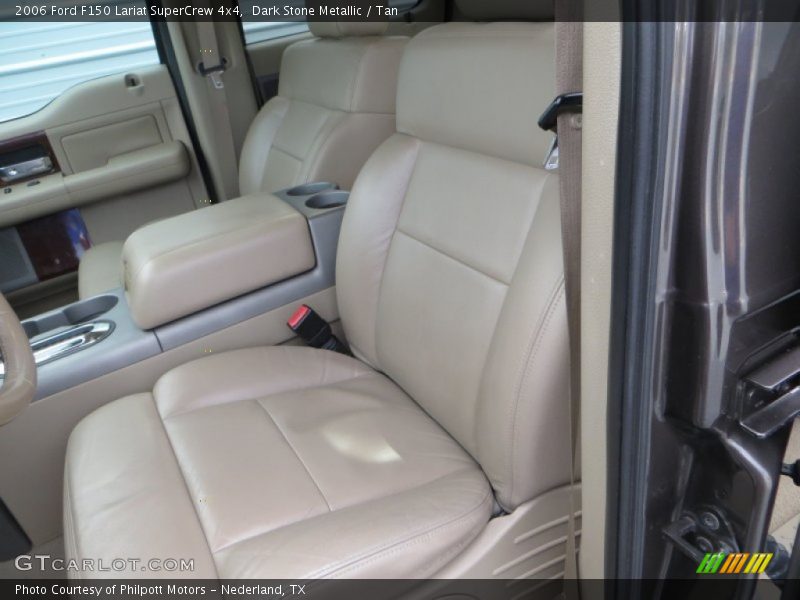 Dark Stone Metallic / Tan 2006 Ford F150 Lariat SuperCrew 4x4