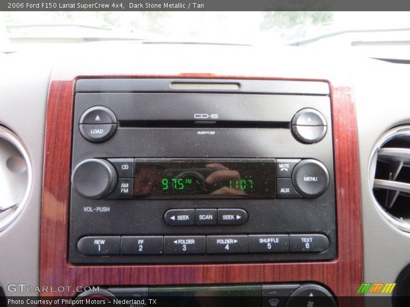 Dark Stone Metallic / Tan 2006 Ford F150 Lariat SuperCrew 4x4
