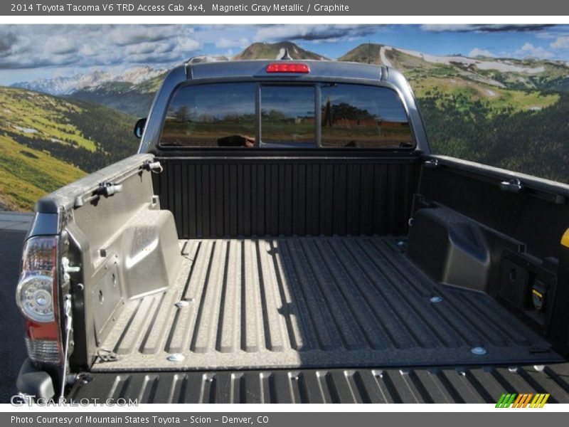 Magnetic Gray Metallic / Graphite 2014 Toyota Tacoma V6 TRD Access Cab 4x4