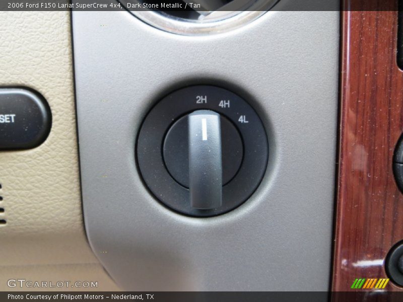 Dark Stone Metallic / Tan 2006 Ford F150 Lariat SuperCrew 4x4