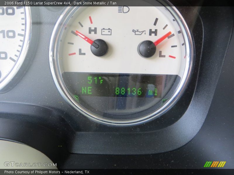 Dark Stone Metallic / Tan 2006 Ford F150 Lariat SuperCrew 4x4