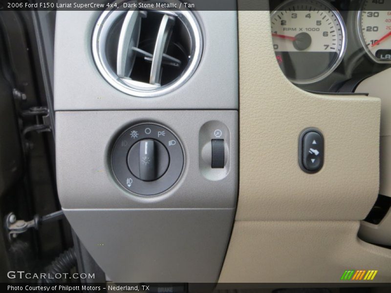 Dark Stone Metallic / Tan 2006 Ford F150 Lariat SuperCrew 4x4