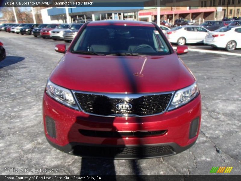 Remington Red / Black 2014 Kia Sorento LX AWD