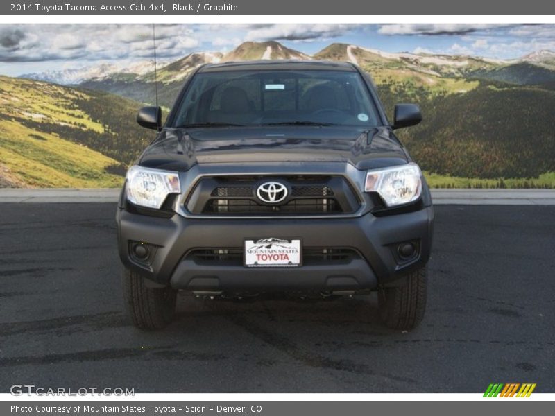 Black / Graphite 2014 Toyota Tacoma Access Cab 4x4