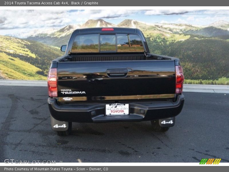 Black / Graphite 2014 Toyota Tacoma Access Cab 4x4