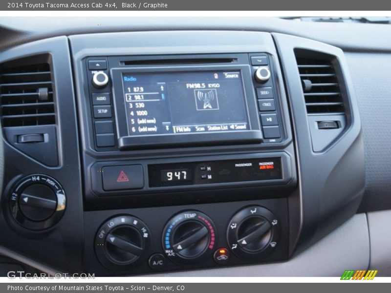 Black / Graphite 2014 Toyota Tacoma Access Cab 4x4