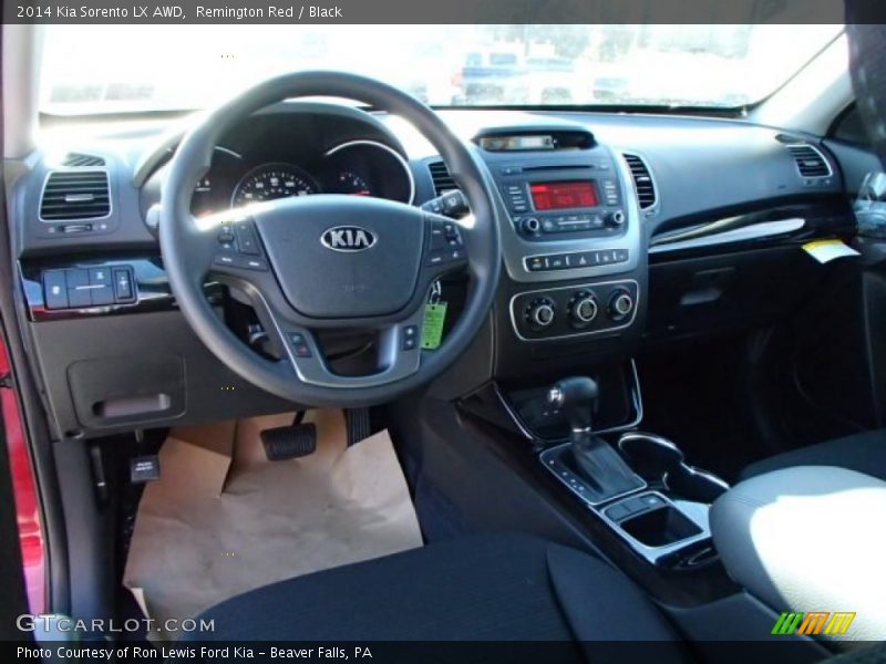 Remington Red / Black 2014 Kia Sorento LX AWD