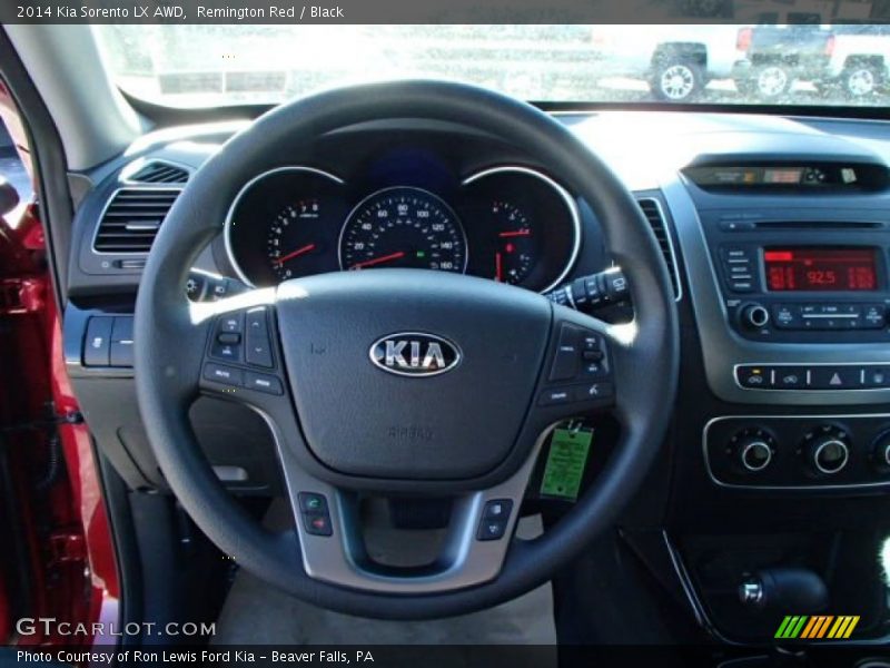 Remington Red / Black 2014 Kia Sorento LX AWD