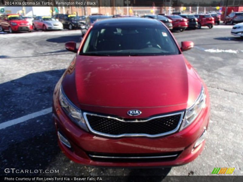 Remington Red / Black 2014 Kia Optima SX Turbo