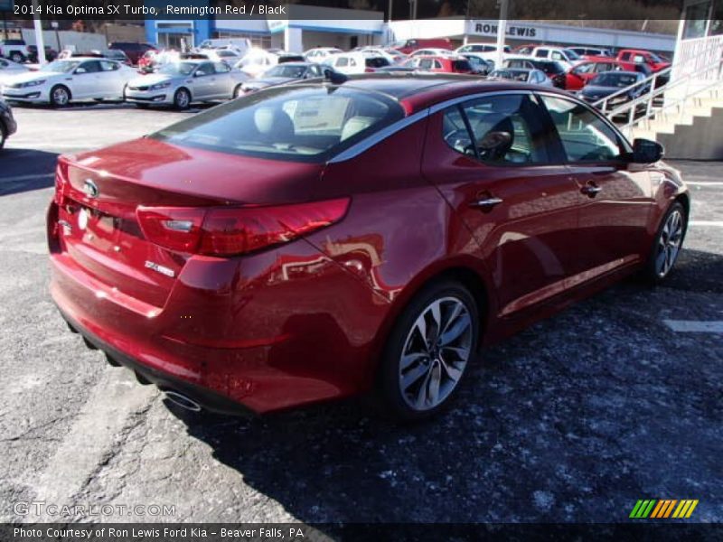 Remington Red / Black 2014 Kia Optima SX Turbo