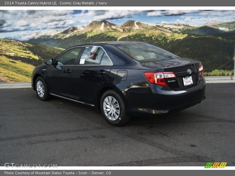 Cosmic Gray Metallic / Ivory 2014 Toyota Camry Hybrid LE