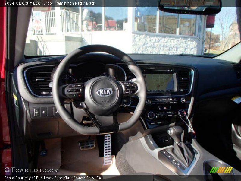 Remington Red / Black 2014 Kia Optima SX Turbo