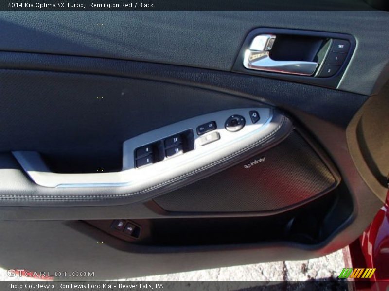 Remington Red / Black 2014 Kia Optima SX Turbo