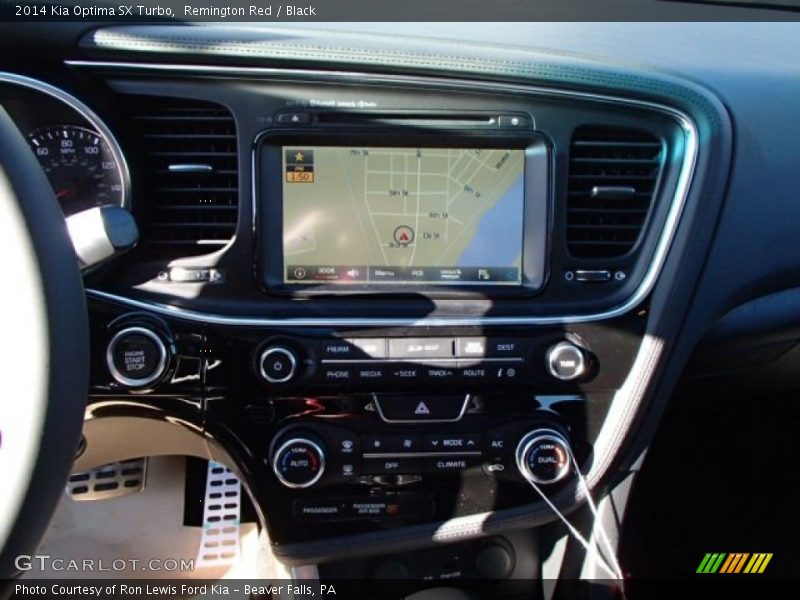 Remington Red / Black 2014 Kia Optima SX Turbo
