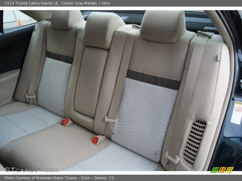 Cosmic Gray Metallic / Ivory 2014 Toyota Camry Hybrid LE