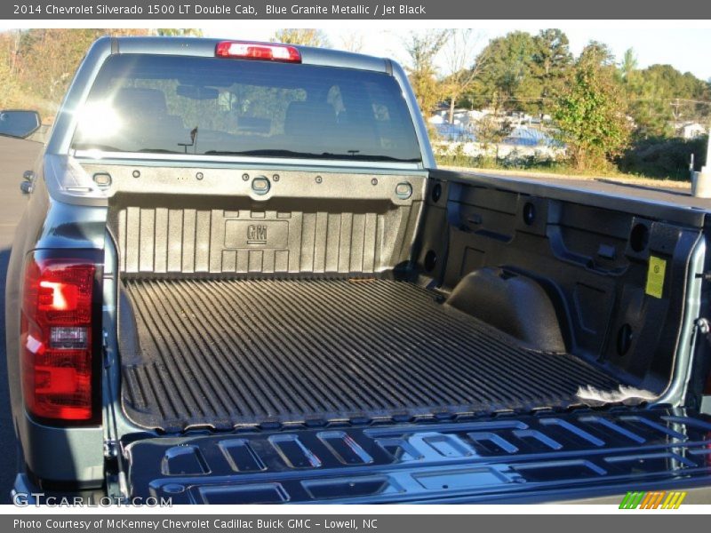 Blue Granite Metallic / Jet Black 2014 Chevrolet Silverado 1500 LT Double Cab